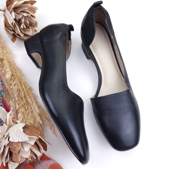 Bird of Flight Black Cut Away Loafers Sz 6 - Picture 8 of 9